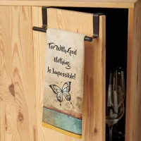 With God Anything Is Possible Kitchen Towels