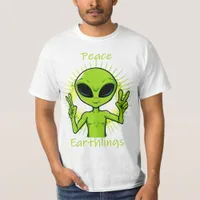Peace Earthlings T-Shirt
