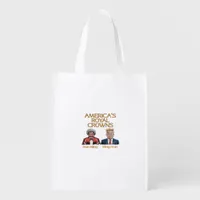 America's Crowns And Don Graphic Grocery Bag