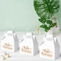 Happy Thanksgiving Favor Boxes