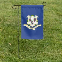 Connecticut State Vertical Garden Flag