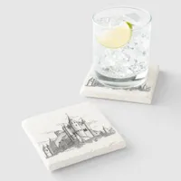 Stone Coaster - Alcazar - black