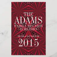 ::CUSTOM ORDER:: Adams Family Reunion Party Flyer