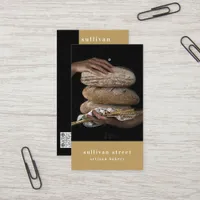 Artisan Bread Maker Photo Bakery Business Card