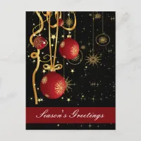 Corporate Christmas Greeting PostCards