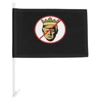 No Kings Anti Creative Classic Design Car Flag