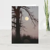 Full Moon Card