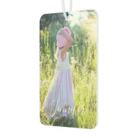 Photo Monogram Name Air Freshener