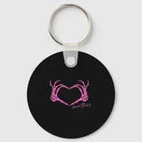 Heartless Skeleton Hands Classic Keychain