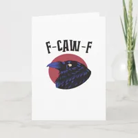 F-Caw-F Essential Retro Graphic Card
