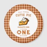 Our Little Cutie Pi Day 1st Birthday Magnet