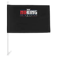 No Kings In America Since 1776 Classic Car Flag