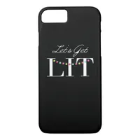 Let's Get Lit Christmas Lights Classic iPhone 8/7 Case