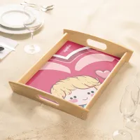 Cute Cupid Serving Tray