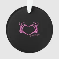 Heartless Skeleton Hands Classic Ornament