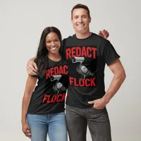 A surreal surveillance camera pigeon redact T-Shirt