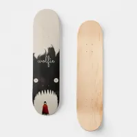 Wolf and the Little Red Riding Hood Skateboard