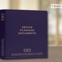 Estate Planning Template Logo 3 Ring Binder