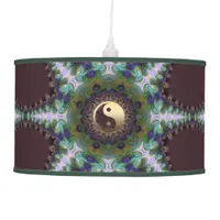 Geometric Peacock Star Yin Yang Table Lamp Shade