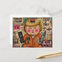 Funny Toddler President Postcard
