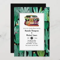 Mexican Fiesta Tacos and Tequila Couples Shower Invitation