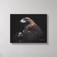 A Pair of Beautiful Golden Eagles Canvas Print