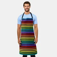 Rainbow Pattern Apron