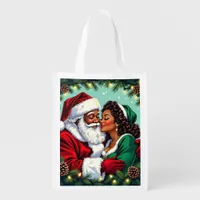 Mr and Mrs Clause Sweet Christmas  Grocery Bag