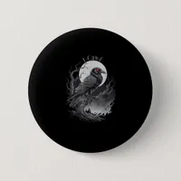 F-Caw-F Bird Creative Art Button