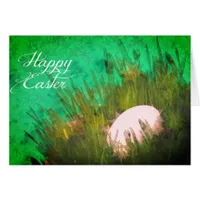 Happy Easter Greeting Card