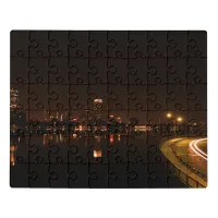 Boston at Night Jigsaw Puzzle