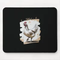 F-Caw-F Vintage Graphic Mouse Pad