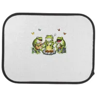 Cottagecore Aesthetic Frogs Camping Forest Goblinc Car Floor Mat