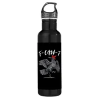 F-Caw-F Retro Classic Stainless Steel Water Bottle