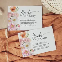 Books For Baby Card | Baby shower card