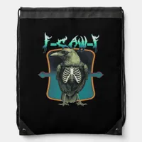 F-Caw-F Minimal Design Drawstring Bag