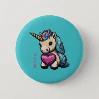 Rarest of All Unicorn Button