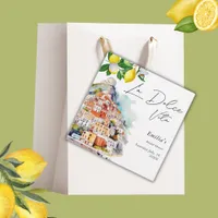 La Dolce Vita Summer Italian Bridal Shower  Favor Tags