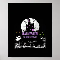 Spooky Halloween Eat Drink And Be Scary Classic Poster