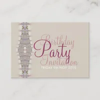 Birthday + All Occasion Party Invitation Card