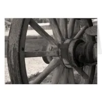 Weathered Wagon Wheel