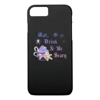 Eat Drink And Be Scary Hexmas Cool Unique iPhone 8/7 Case