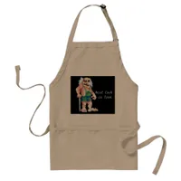 Scandinavian Funny Looking Ogre Troll Adult Apron