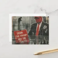 Fishing for Trump in the Swamp Proceed At Your Own Postcard