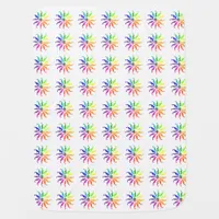 Baby Blanket - Color Wheels