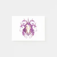 Unicorn mandala post-it notes