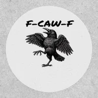 F-Caw-F Essential Vintage Graphic Patch