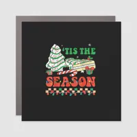 Little Tis The Season Car Magnet