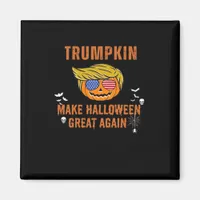 Trumpkin Make Halloween Great Again,  Halloween Pu Magnet