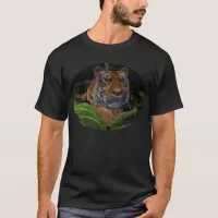 Tiger Crouching in the Jungle T-Shirt